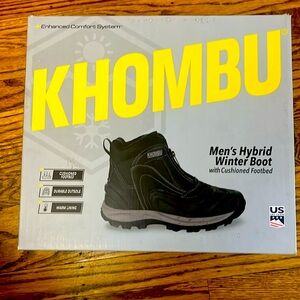 Black winter boots for men ❄️ 🥾 NWT